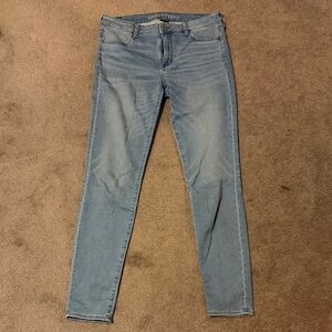 American Eagle Outfitters Light Blue Skinny Jeans